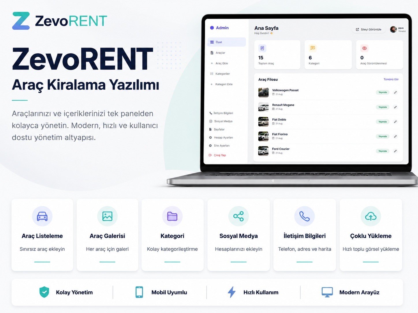 Rent A Car Yazılımı